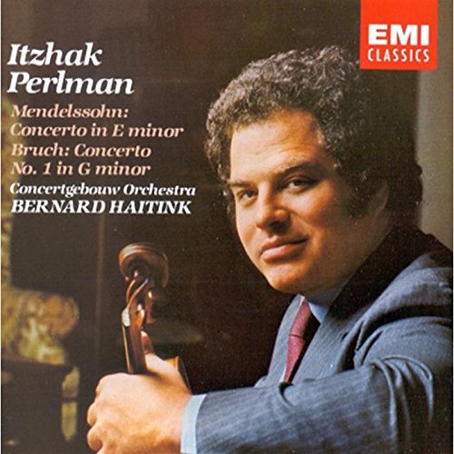 Mendelssohn: Violin Concerto in E minor; Bruch: Violin Concerto #1; Itzhak Perlman used book depot