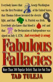 Fabulous Fallacies: More Than 300 Popular Beliefs That Are Not True used book depot