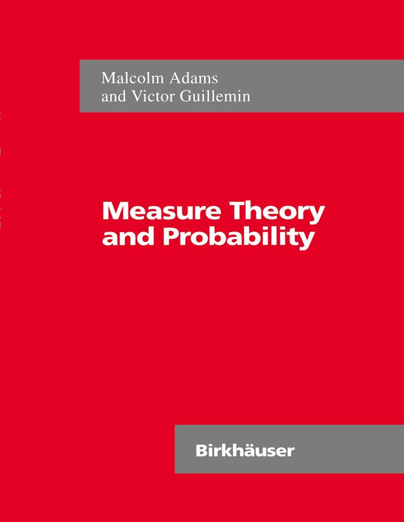Measure Theory and Probability (The Wadsworth & Brooks/Cole Mathematics Series) used book depot