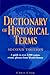 Dictionary of Historical Terms: Second Edition [Hardcover] Cook, Chris