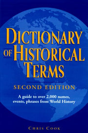 Dictionary of Historical Terms: Second Edition used book depot
