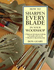 How to Sharpen Every Blade in Your Woodshop used book depot