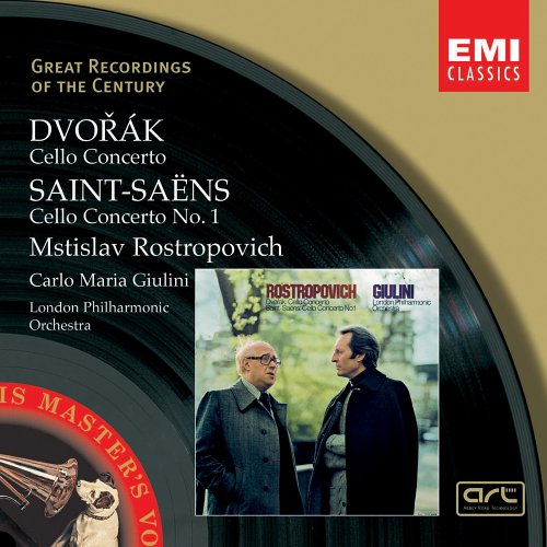 Dvorak: Cello Concerto / Saint-Saens: Cello Concerto No. 1 used book depot
