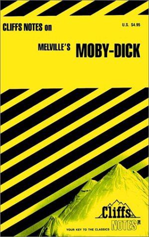Melville's Moby Dick (Cliffs Notes) used book depot