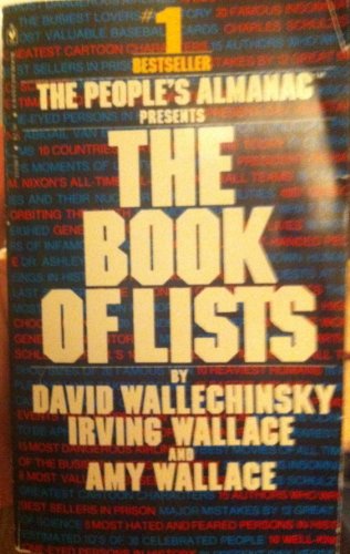 Book of List Wallace, Irving