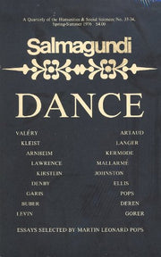 SALMAGUNDI DANCE spring-Summer 1976 No. 33-34 used book depot