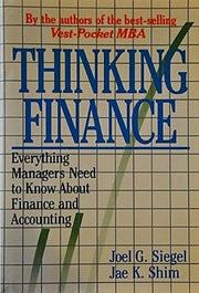 Thinking Finance: Everything Managers Need to Know about Finance and Accounting used book depot