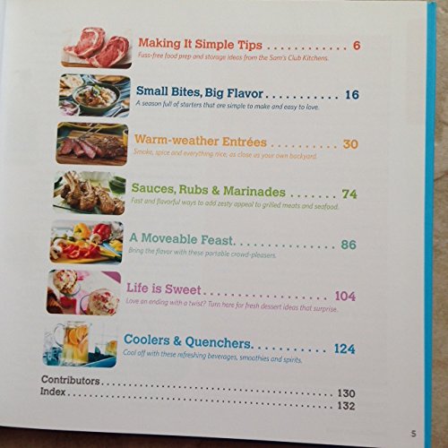 Sam's Club Fresh, Fast and Fabulous 3rd Edition Cookbook used book depot