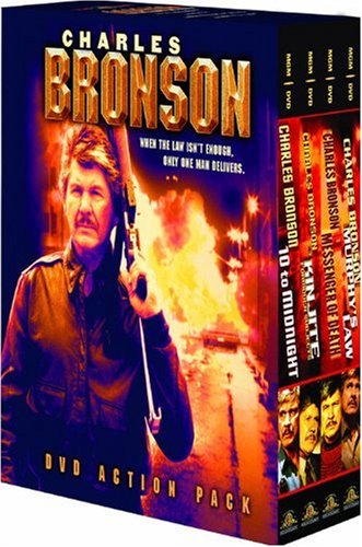 Charles Bronson Action Pack (Kinjite / Messenger of Death / Murphy's Law / 10 to Midnight) [DVD] used book depot