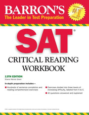 Barron's Sat Critical Reading (Barron's: the Leader in Test Preparation) used book depot