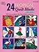 24 Tropical Quilt Blocks  Fullsize Patterns For Foundation Piecing Linda Causee