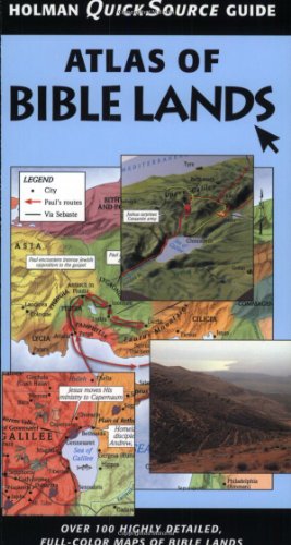 Atlas of Bible Lands Quick Source Guide Wright, Paul H