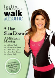 Leslie Sansone: Walk at Home - 5 Day Slim Down - A Mile Each Morning used book depot