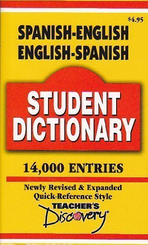 Websters SpanishEnglish Dictionary Discovery, Teachers