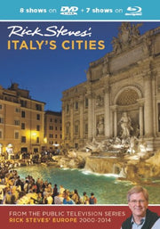 Rick Steves' Italy's Cities DVD & Blu-Ray 2000 2014 used book depot