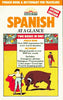 Spanish at a Glance: Phrase Book  Dictionary for Travelers Barrons Languages at a Glance Series Spanish Edition [Paperback] Heywood Wald