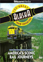 GREAT ALASKA TRAIN ADVENTURE DVD used book depot