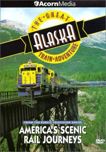 GREAT ALASKA TRAIN ADVENTURE DVD used book depot