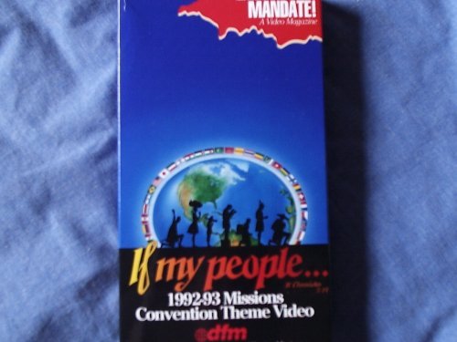 If My People A Concert of Prayer 1992-93 Missions Convention Theme Video used book depot