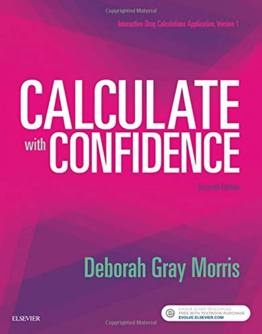 Calculate with Confidence used book depot