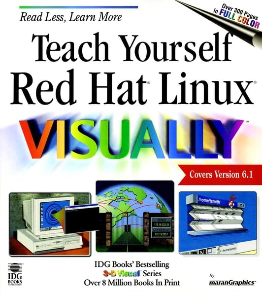 Teach Yourself Red Hat Linux VISUALLY (Teach Yourself...Visually) used book depot