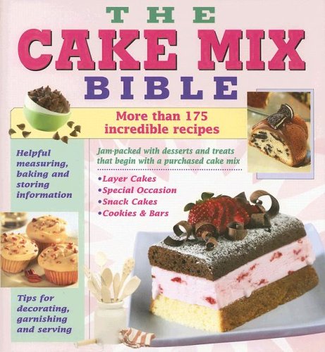 Cookbook Bible Cake Mix used book depot