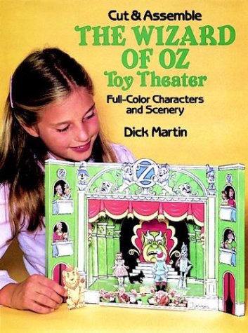 Cut & Assemble the Wizard of Oz Toy Theater used book depot
