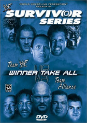 WWF Survivor Series 2001: Team WWF vs. Team Alliance - Winner Take All used book depot