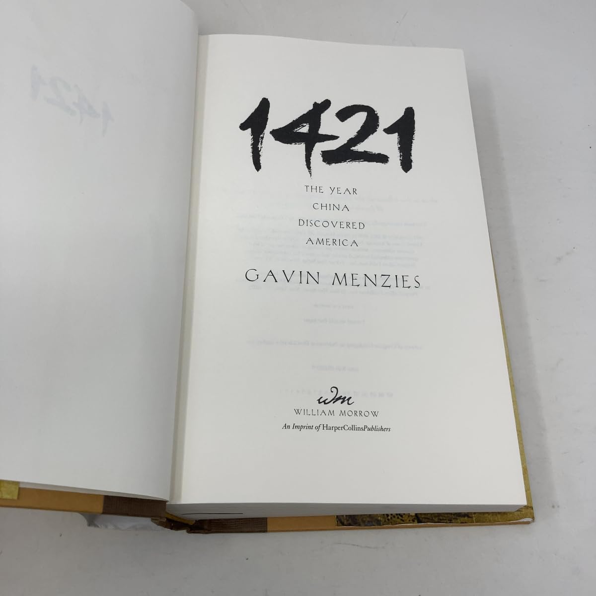 1421: The Year China Discovered America used book depot