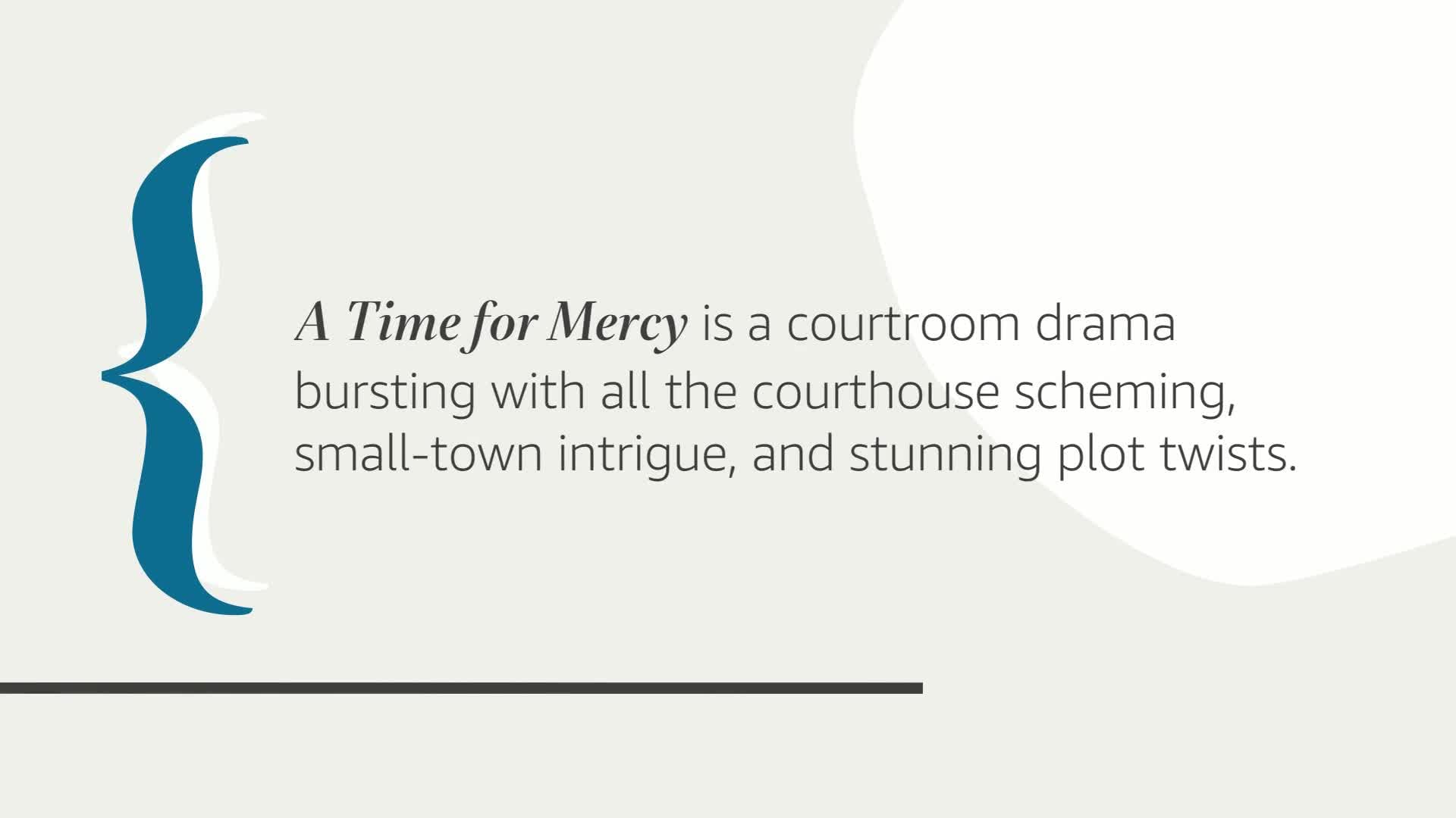 A Time for Mercy: A Jake Brigance Novel used book depot