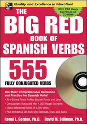 The Big Red Book of Spanish Verbs (Book w/CD-ROM): 555 Verbs Fully Conjugated used book depot