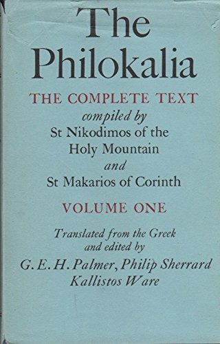 The Philokalia: The Complete Text, Vol. 1 used book depot