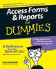 Access Forms and Reports For Dummies Underdahl, Brian