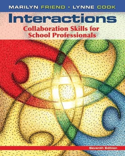 Interactions: Collaboration Skills for School Professionals (7th Edition) used book depot