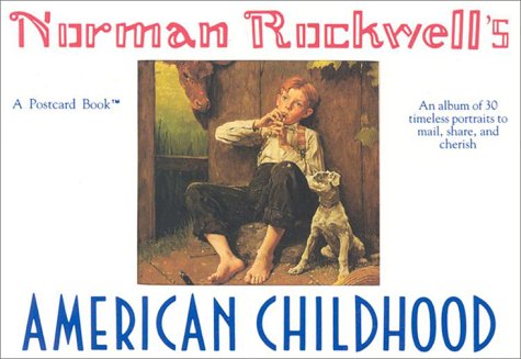 Norman Rockwell's American Childhood: A Postcard Book (Running Press Postcard Books) used book depot