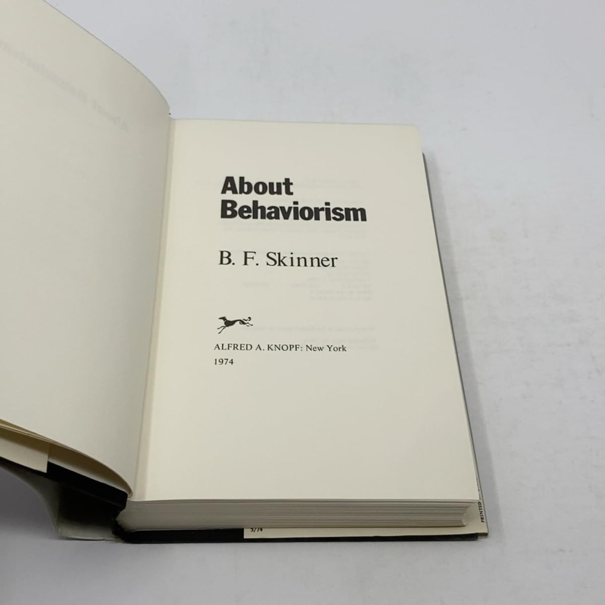 About Behaviorism used book depot