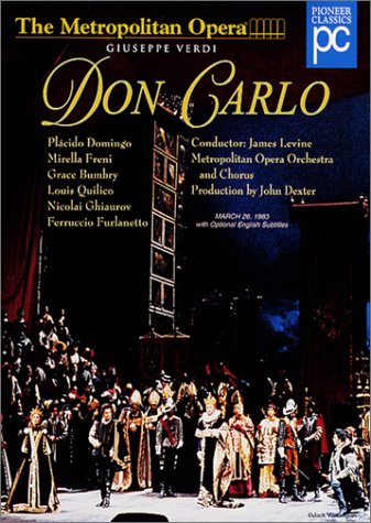 Verdi - Don Carlo / Levine, Domingo, Freni, Metropolitan Opera [DVD] used book depot