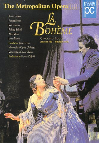 Giacomo Puccini - La Bohème / Franco Zeffirelli · James Levine - T. Stratas · R. Scotto · J. Carreras · MET [DVD] used book depot