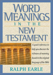 Word Meanings in the New Testament used book depot