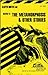 Cliffs Notes on Kafkas The Metamorphosis  Other Stories Herberth Czermak, MA; Gary Cary, MA and James L Roberts, PhD