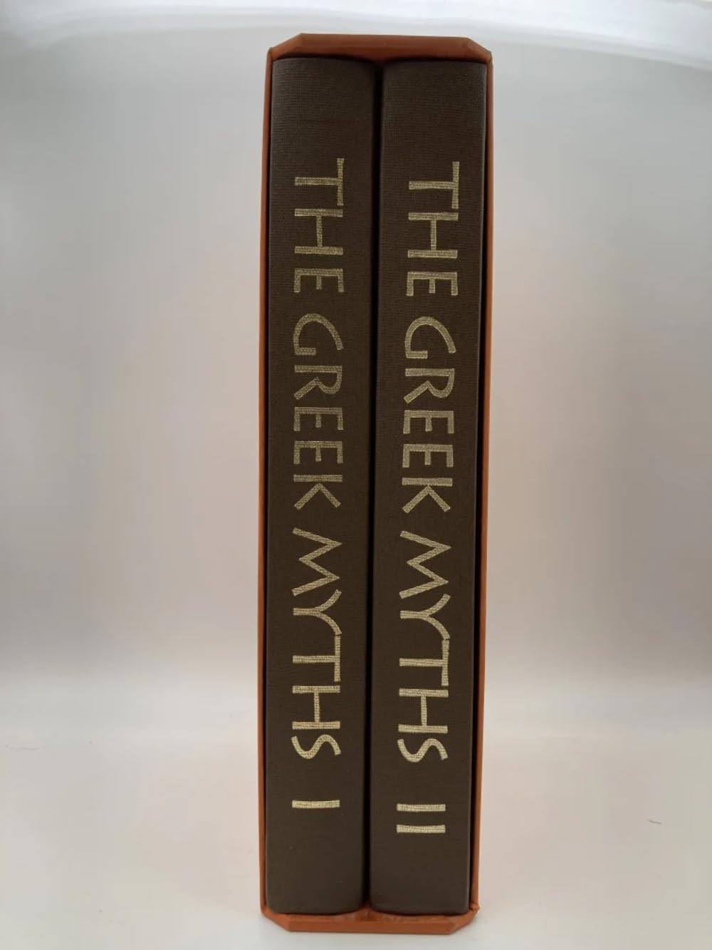 The Greek Myths. Volume One & Two. used book depot
