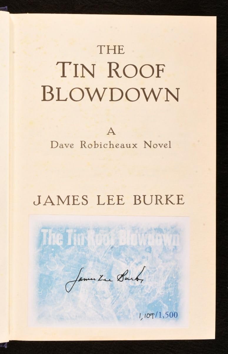 The Tin Roof Blowdown: A Dave Robicheaux Novel