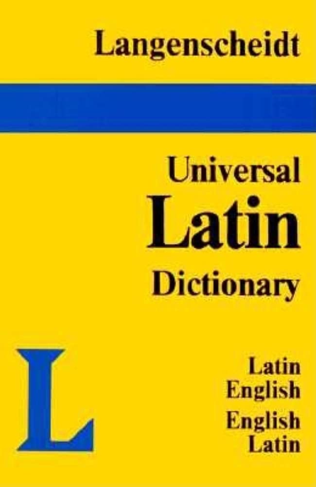 Langenscheidt's Universal Dictionary: Latin-English, English-Latin (English and Latin Edition) used book depot