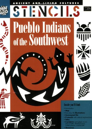Stencils: Pueblo Indians of the Southwest (Ancient and Living Cultures) used book depot