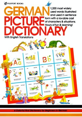 German Picture Dictionary with English Translations (German Edition) used book depot