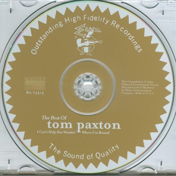 I Can't Help But Wonder Where I'm Bound: The Best Of Tom Paxton used book depot