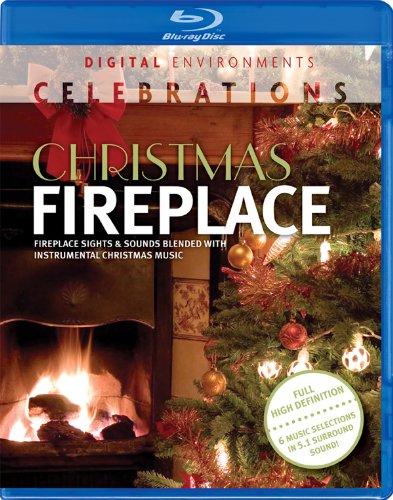 Christmas Fireplace [Blu-ray] used book depot