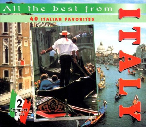 All The Best From Italy: 40 Italian Favorites [2-CD SET] used book depot