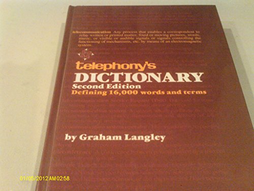 Telephonys Dictionary [Hardcover] Graham Langley