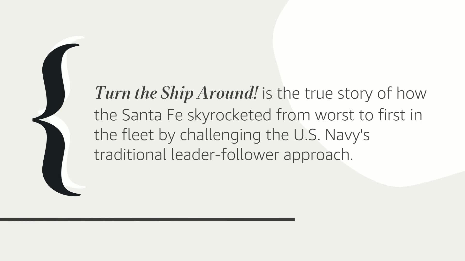 Turn The Ship Around! used book depot